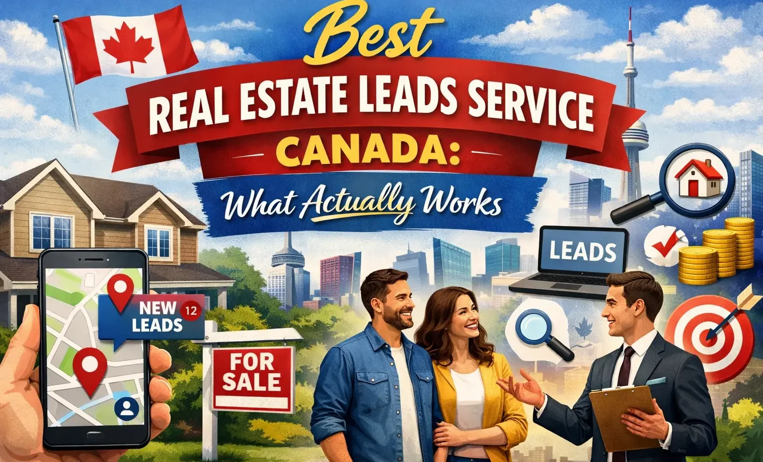 Best Real Estate Leads Service Canada: What Actually Works