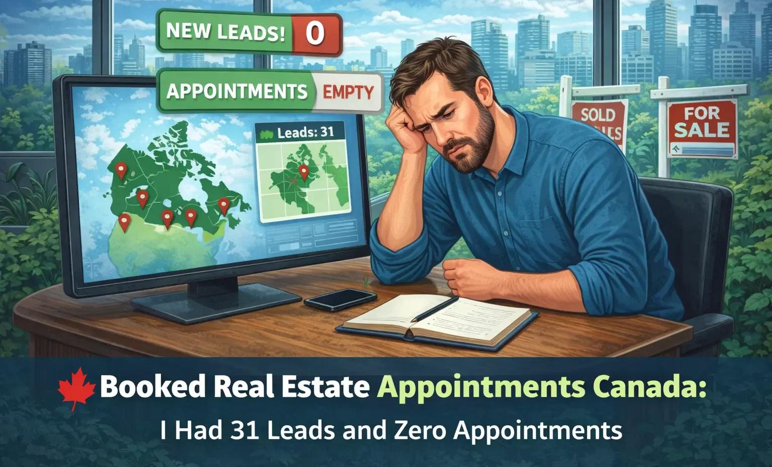 Booked Real Estate Appointments Canada: I Had 31 Leads and Zero Appointments