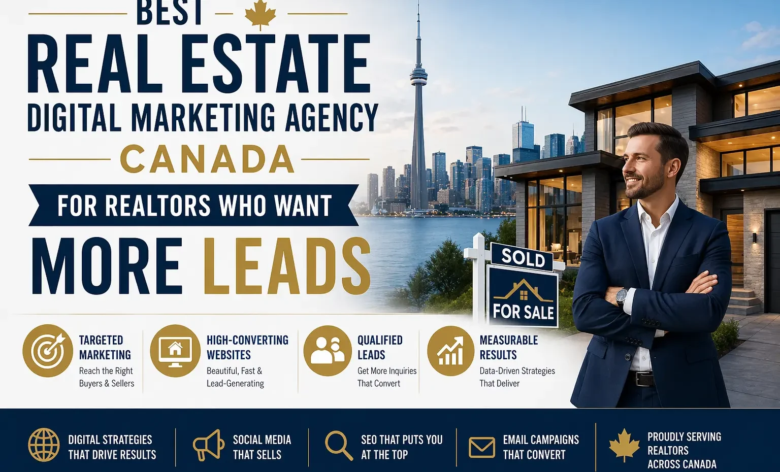 Best Real Estate Digital Marketing Agency Canada for Realtors Who Want More Leads