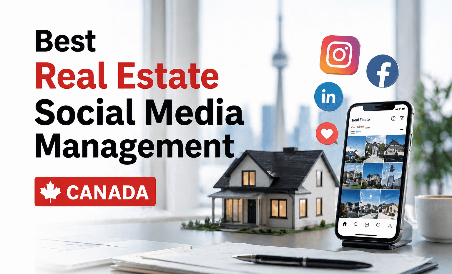 Best Real Estate Social Media Management Canada