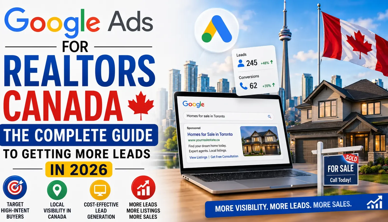Google Ads for Realtors Canada: The Complete Guide to Getting More Leads in 2026