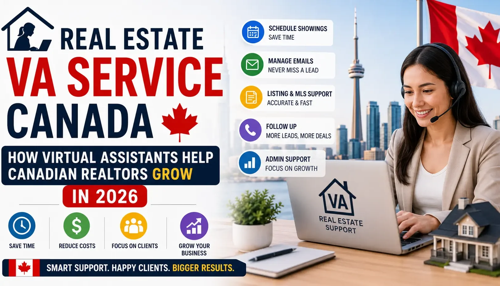 Real Estate VA Service Canada: How Virtual Assistants Help Canadian Realtors Grow in 2026