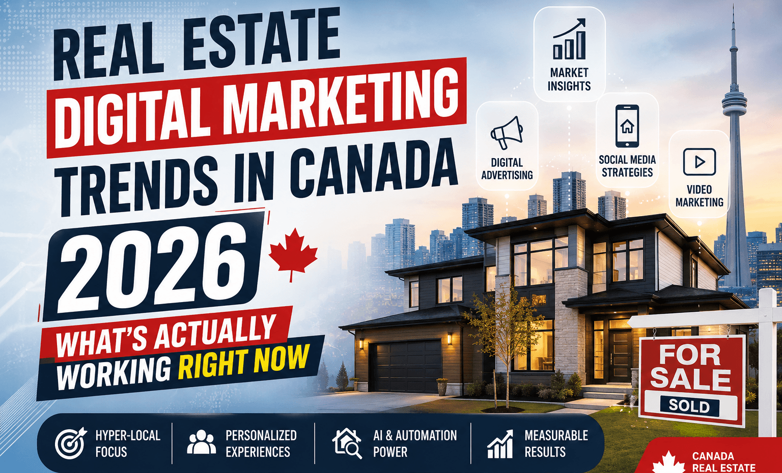 Real Estate Digital Marketing Trends Canada 2026 | Stay Ahead of the Market