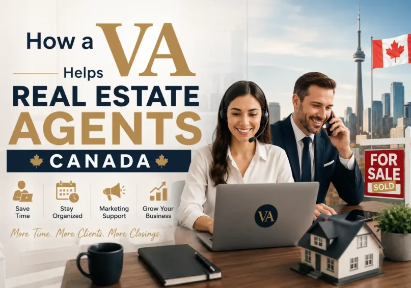 How a VA Helps Real Estate Agents Canada