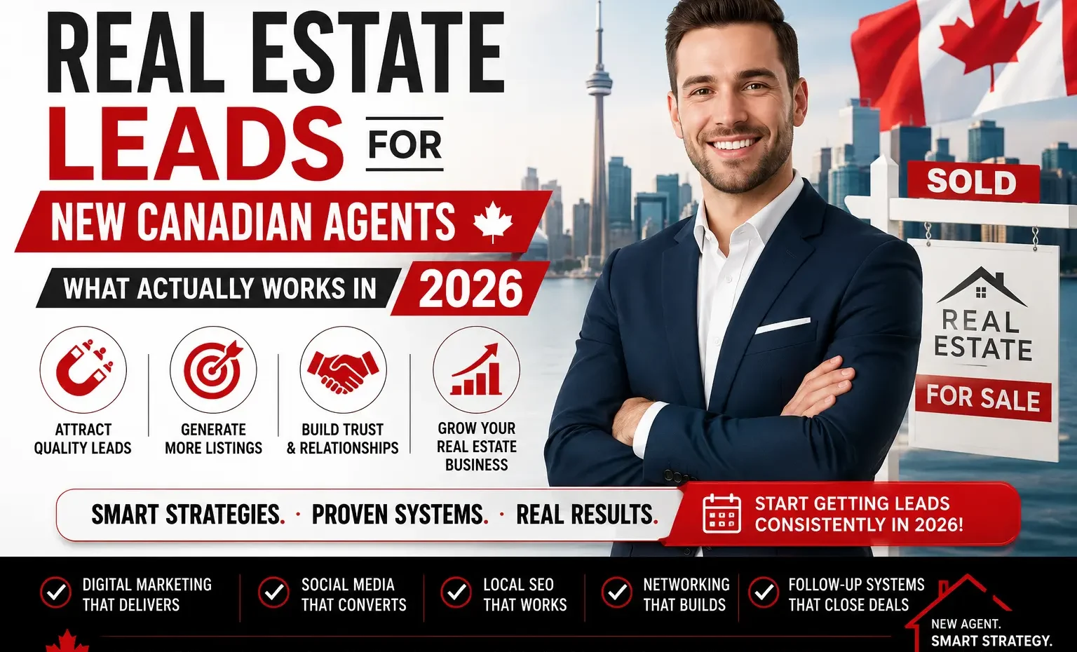 Real Estate Leads for New Canadian Agents What Actually Works in 2026