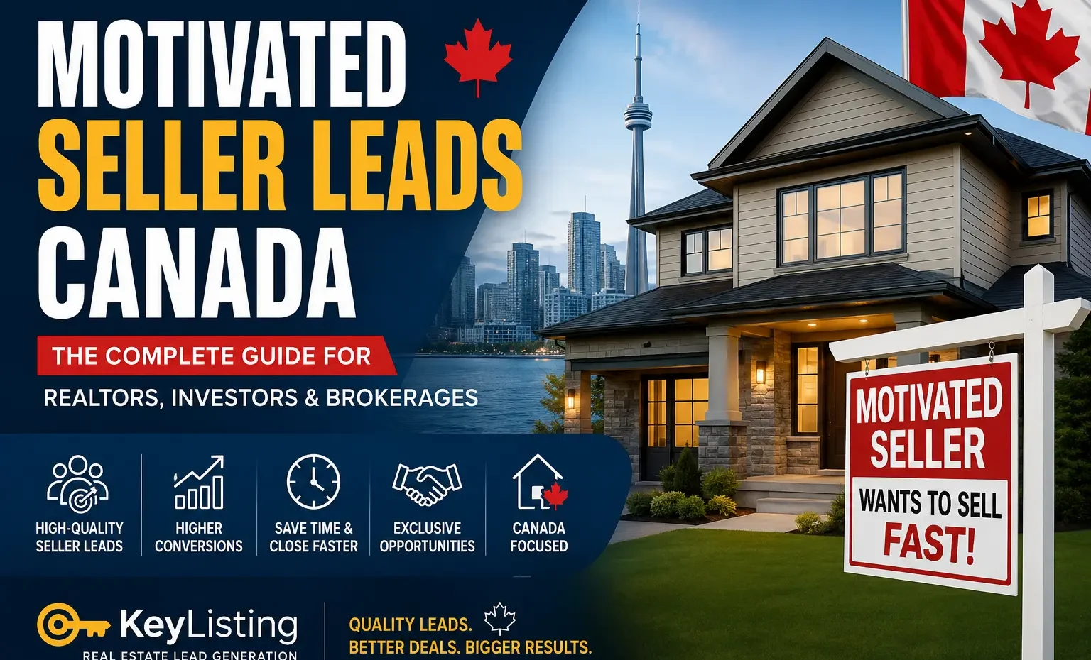 Motivated Seller Leads Canada: The Complete Guide for Realtors, Investors & Brokerages