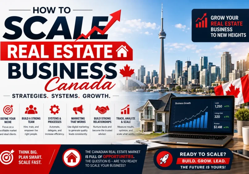 How to Scale Real Estate Business Canada