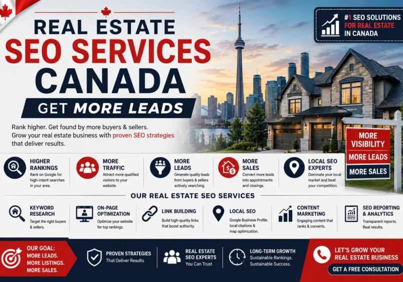 Real Estate SEO Services Canada | Get More Leads