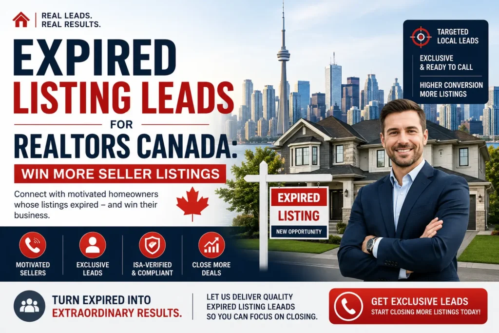 Expired Listing Leads for Realtors Canada – KeyListing