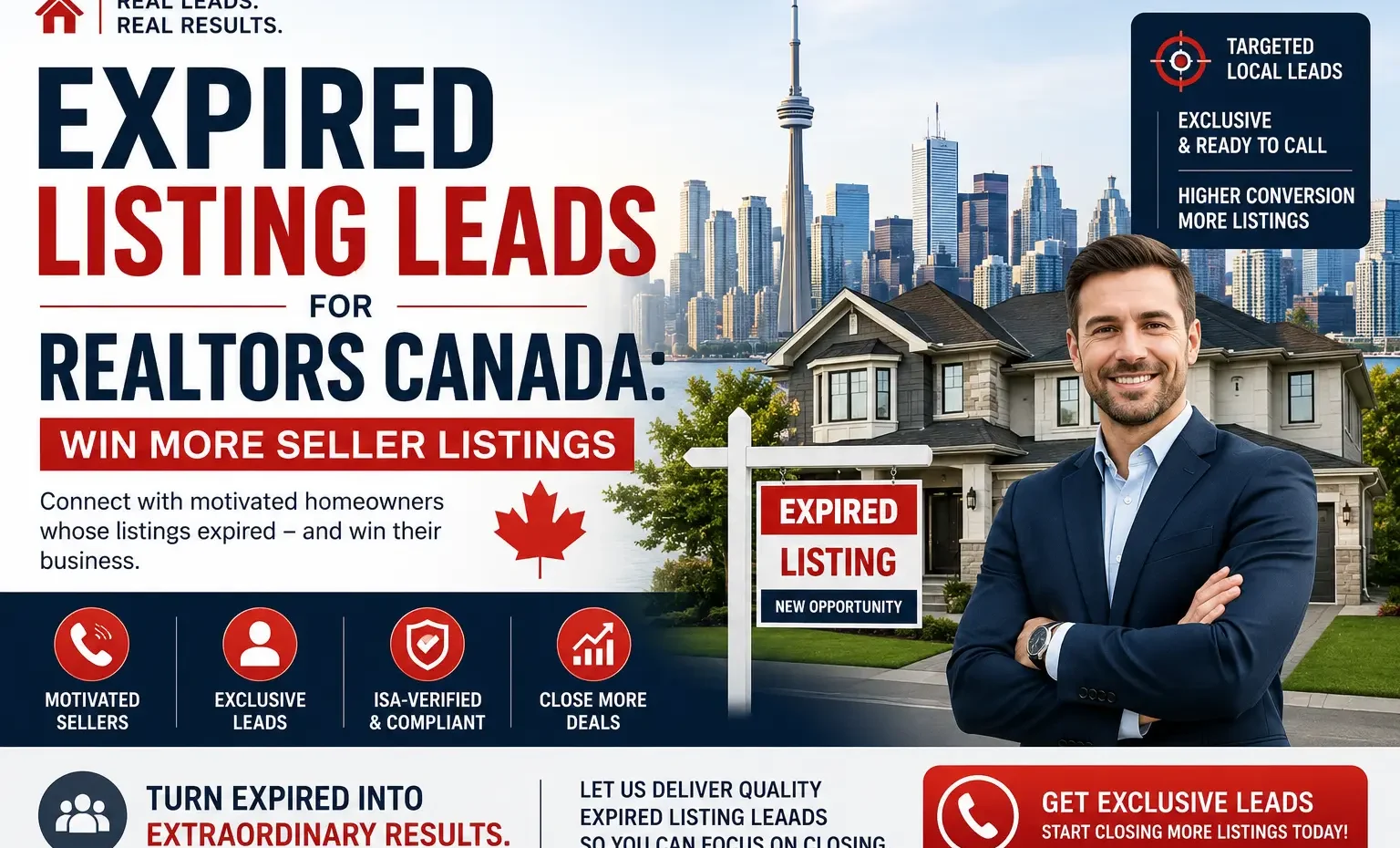Expired Listing Leads for Realtors Canada – KeyListing