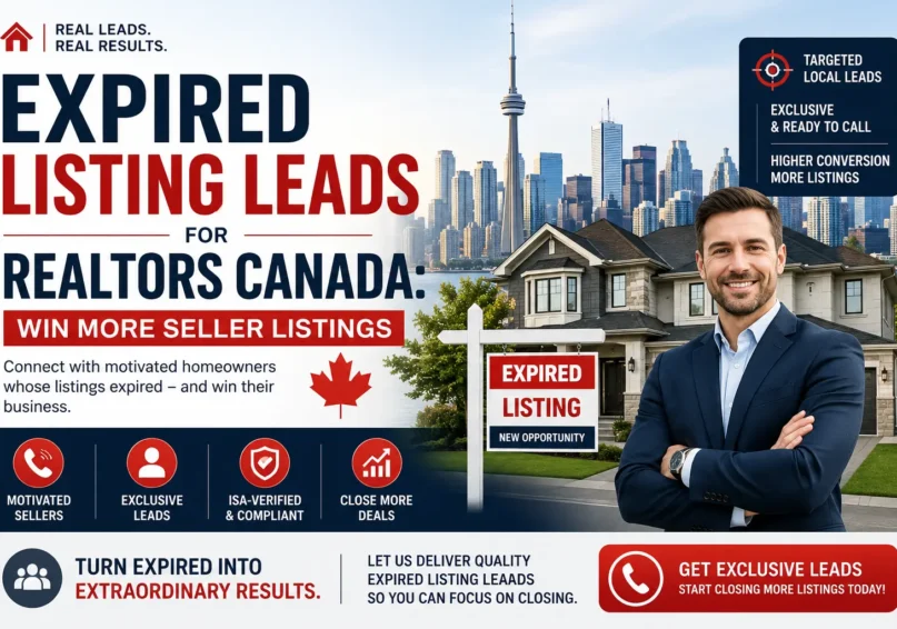 Expired Listing Leads for Realtors Canada – KeyListing