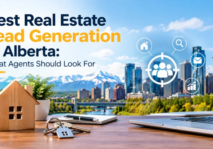 Best Real Estate Lead Generation in Alberta: What Agents Should Look For